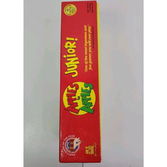 Apples To Apples Junior ! Card Game Out Of The Box Games- Complete - Picture 2 of 7